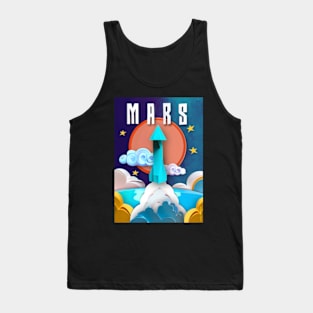 Starship to Mars (paper version) Tank Top